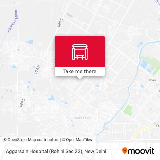 Aggarsain Hospital (Rohini Sec 22) map