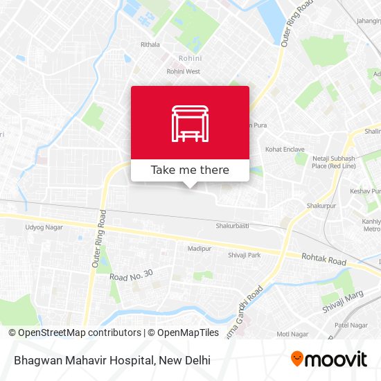 Bhagwan Mahavir Hospital map