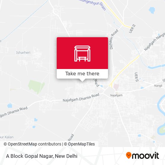 A Block Gopal Nagar map