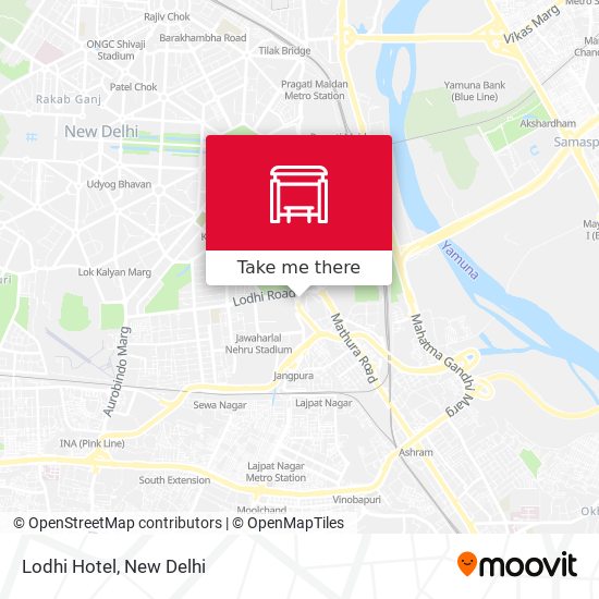 Lodhi Hotel map