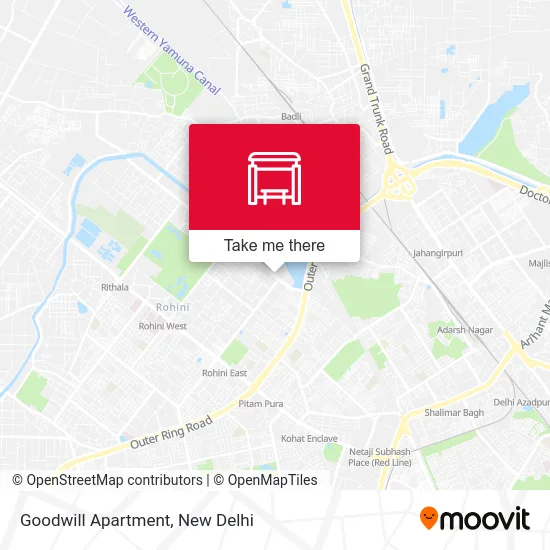 Goodwill Apartment map