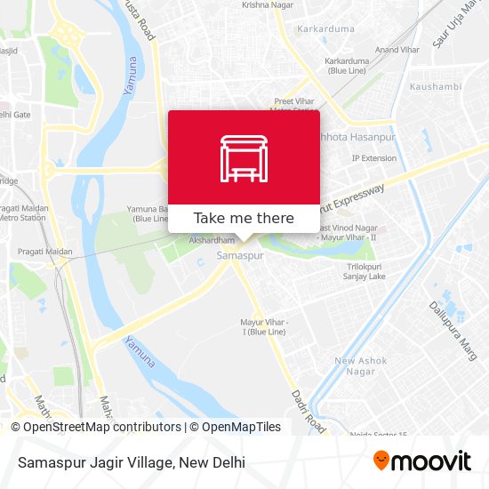 Samaspur Jagir Village map