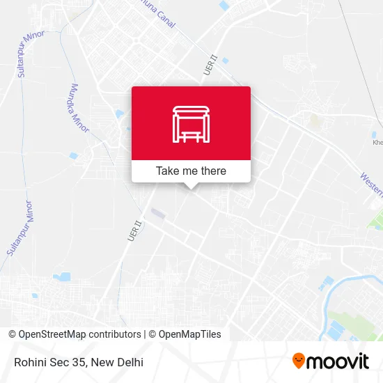 Rohini Sec 35 map