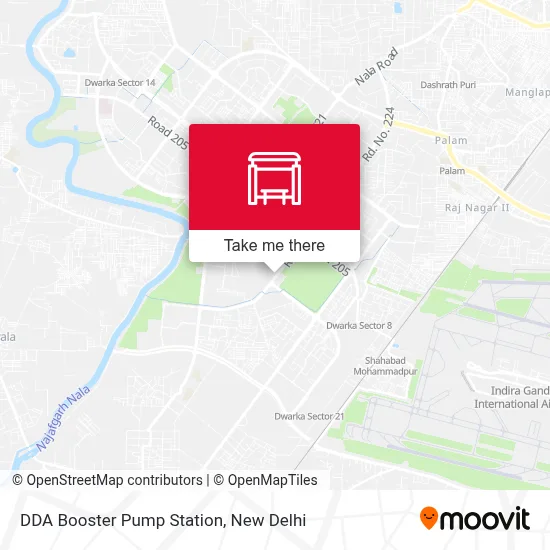 DDA Booster Pump Station map
