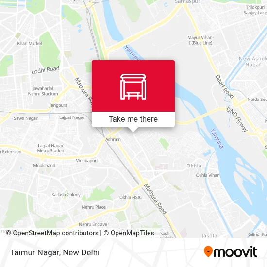 Taimur Nagar map