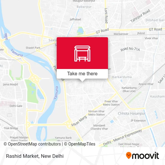 Rashid Market map