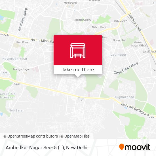 Ambedkar Nagar Sec- 5 (T) map