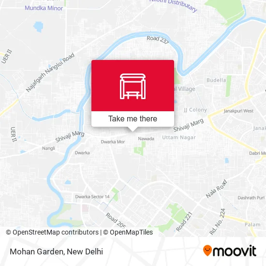 Mohan Garden map