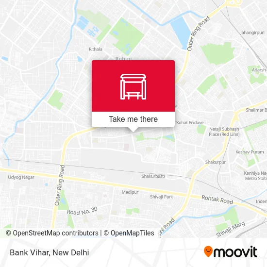 Bank Vihar map