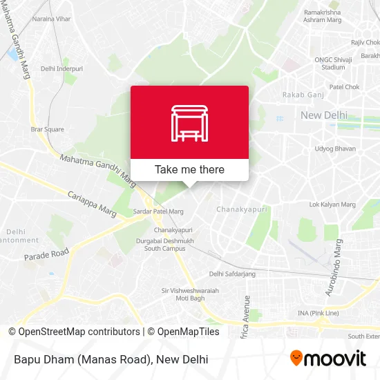 Bapu Dham (Manas Marg) map