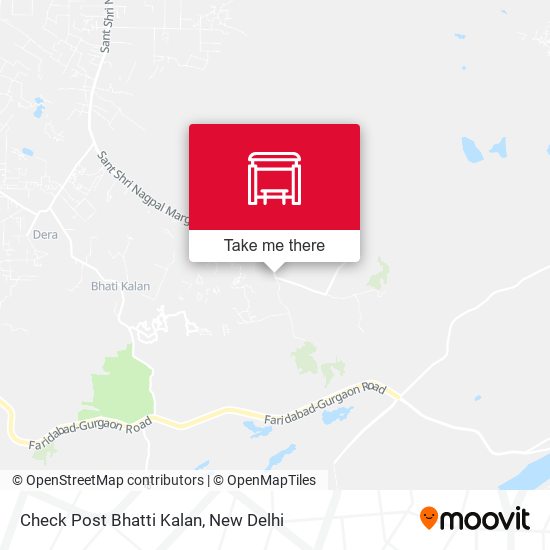 Check Post Bhatti Kalan map