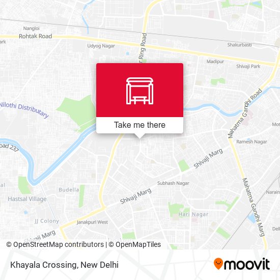 Khayala Crossing map