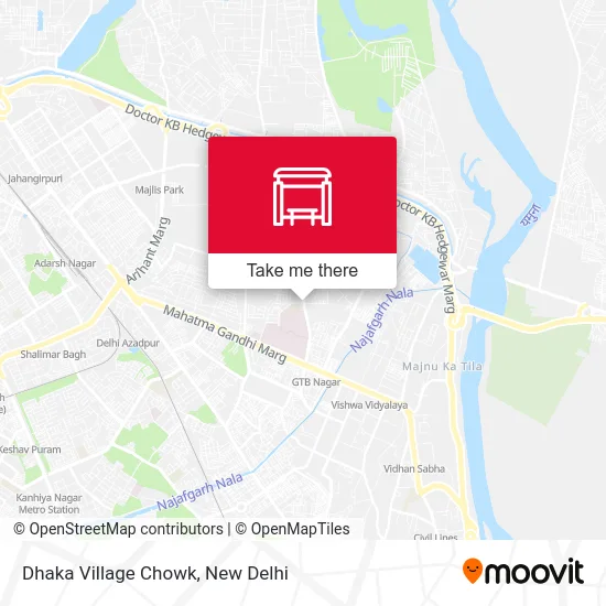 Dhaka Village Chowk map