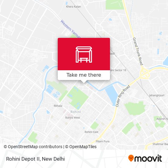 Rohini Depot II map