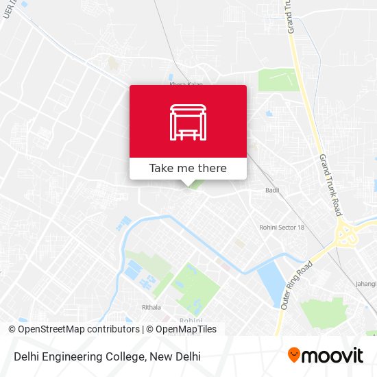 Delhi Engineering College map