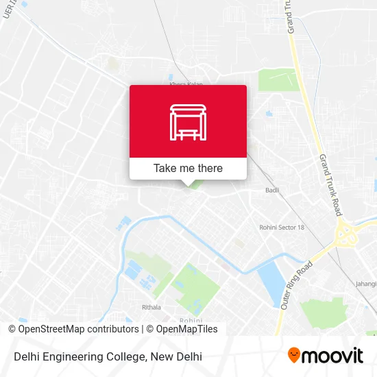 Delhi Engineering College map