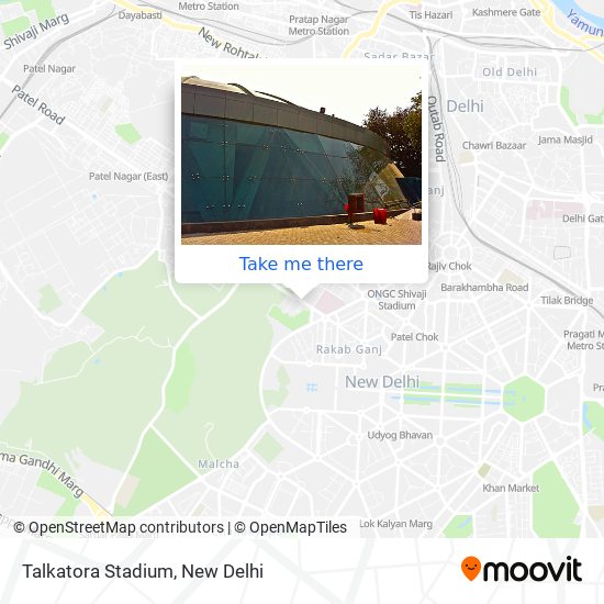 Talkatora Stadium map