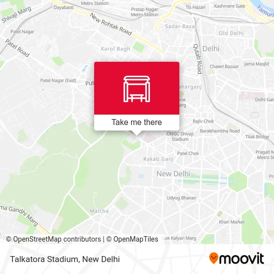 Talkatora Stadium map