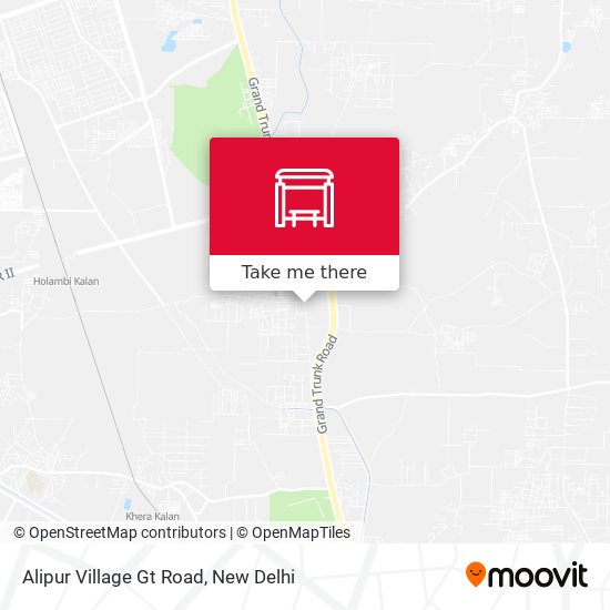 Alipur Village Gt Road map
