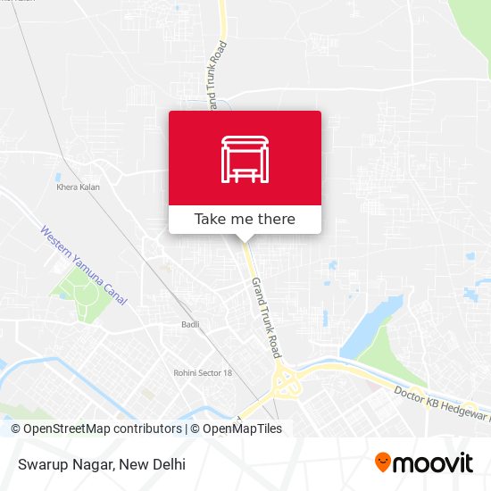 Swarup Nagar map