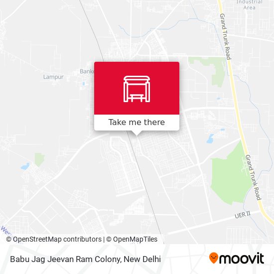 Babu Jag Jeevan Ram Colony map