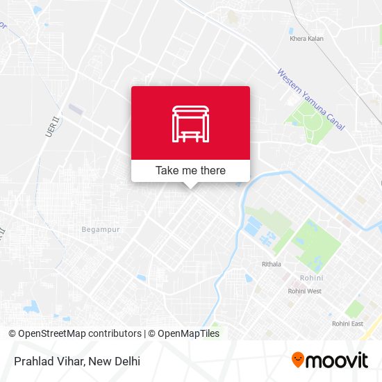 Prahlad Vihar map