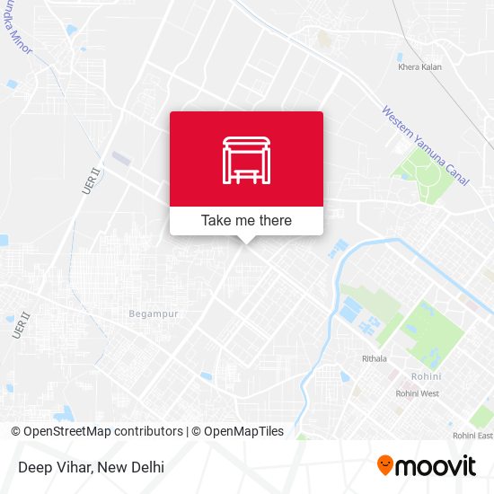 Deep Vihar map