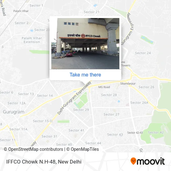 IFFCO Chowk N.H-48 map