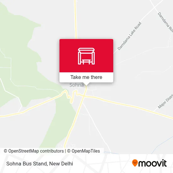 Sohna Bus Stand map