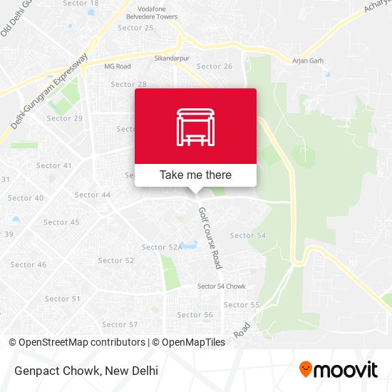 Genpact Chowk map