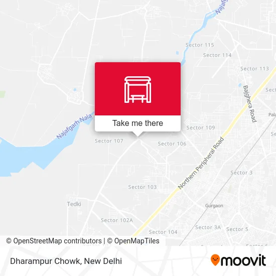 Dharampur Chowk map