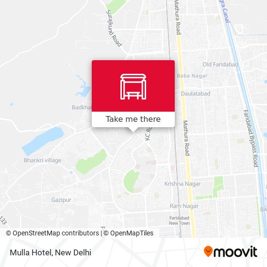 Mulla Hotel map