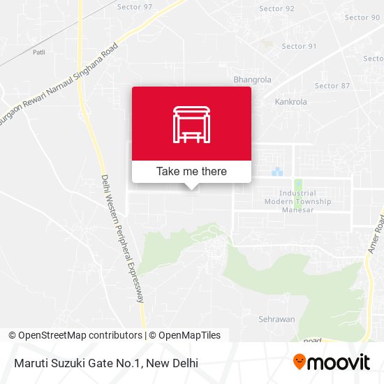 Maruti Suzuki Gate No.1 map