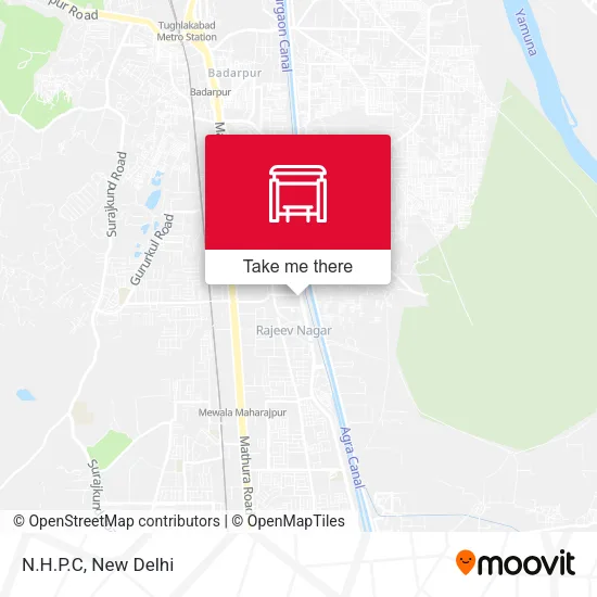 N.H.P.C map