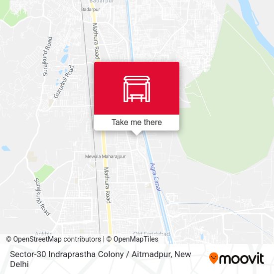 Sector-30 Indraprastha Colony / Aitmadpur map