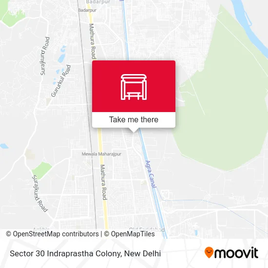 Sector 30 Indraprastha Colony map
