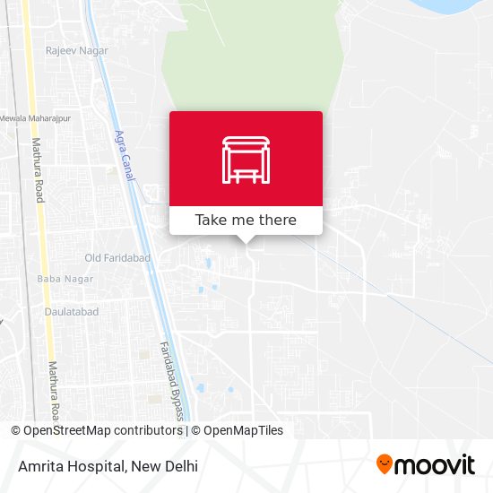 Amrita Hospital map