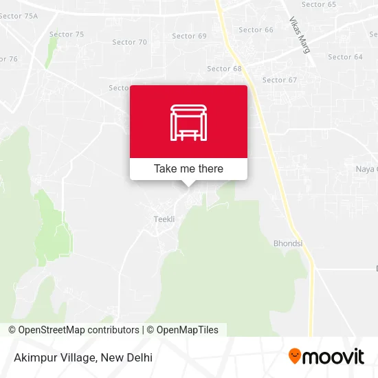 Akimpur Village map