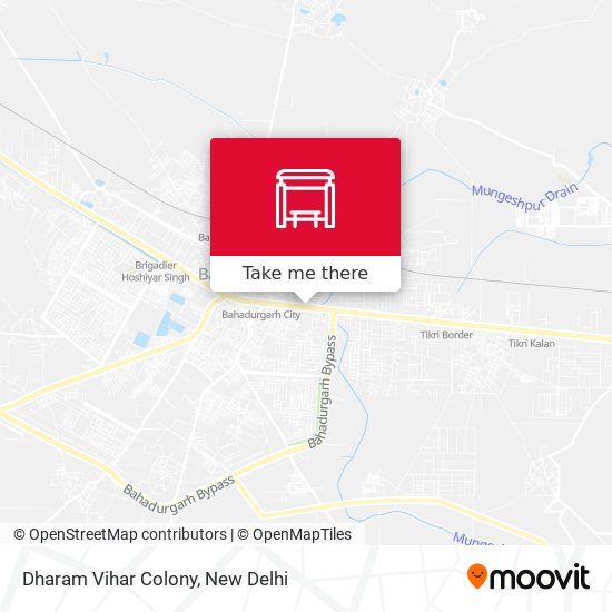 Dharam Vihar Colony map