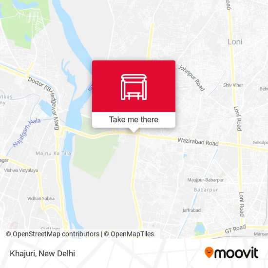 Khajuri map