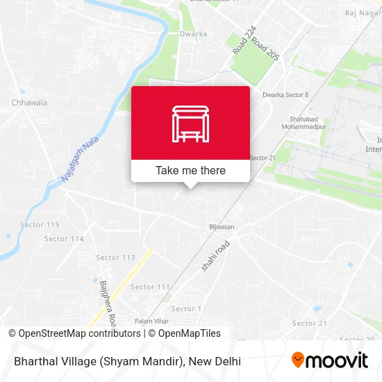 Bharthal Village (Shyam Mandir) map