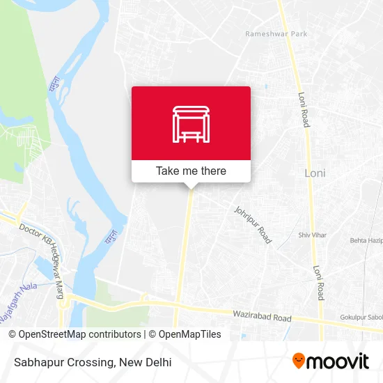 Sabhapur Crossing map
