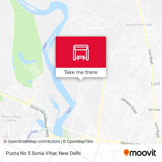 Pusta No 5 Sonia Vihar map