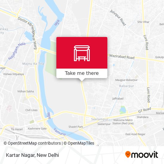 Kartar Nagar map