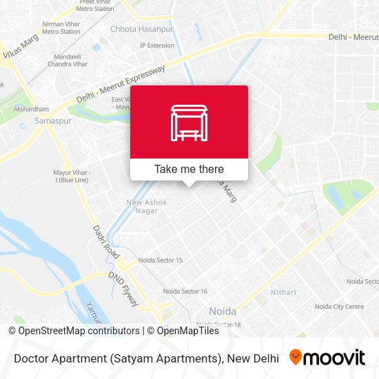 Doctor Apartment (Satyam Apartments) map
