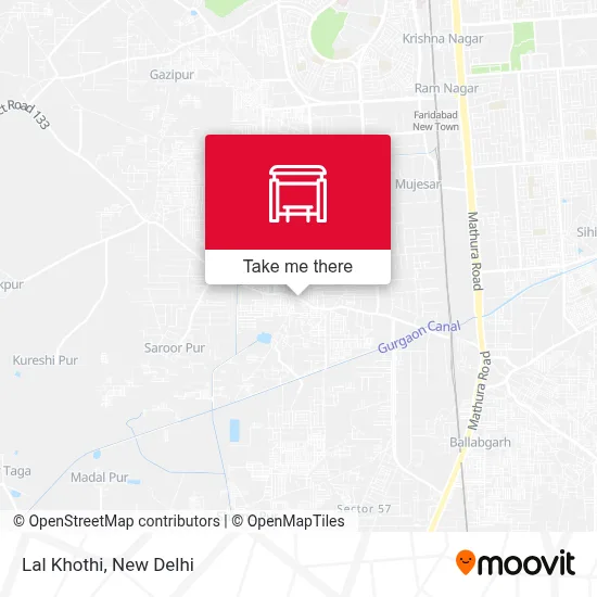 Lal Khothi map