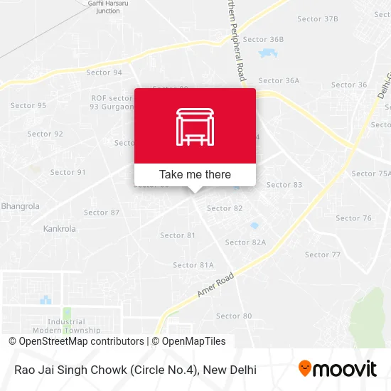 Rao Jai Singh Chowk (Circle No.4) map