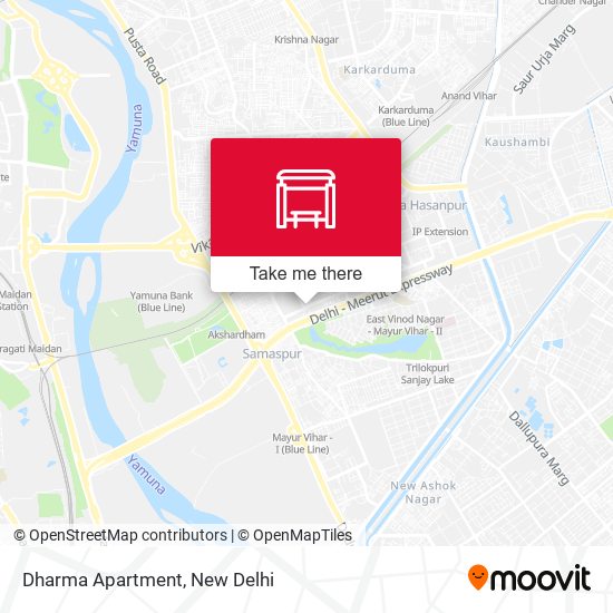 Dharma Apartment map