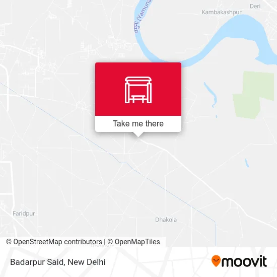 Badarpur Said map