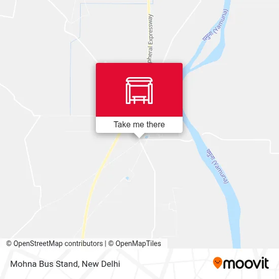 Mohna Bus Stand map